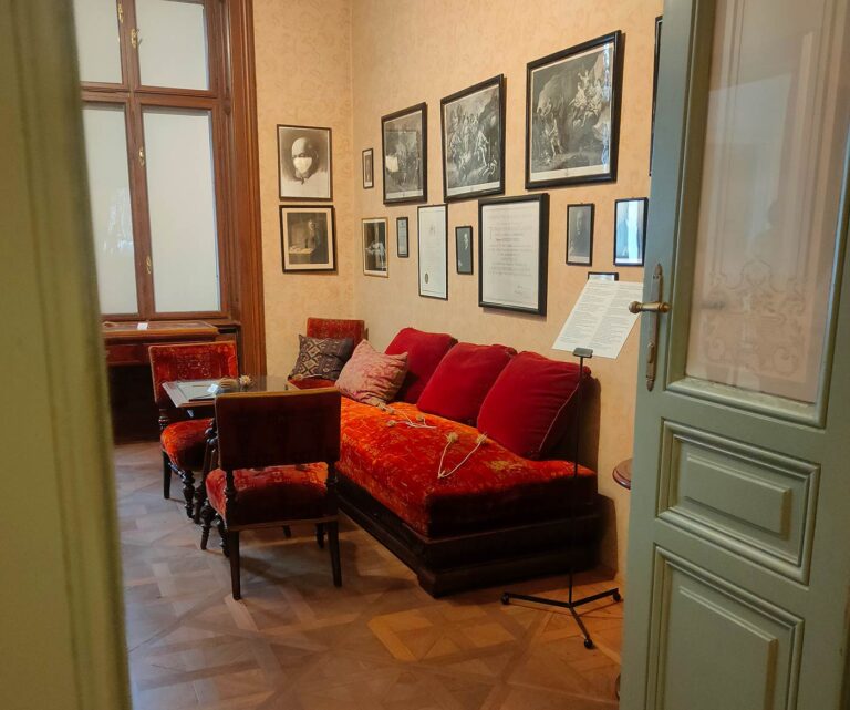 Foto tirada por Dra Joana Becker a habitação de Sigmund Freud em Viena